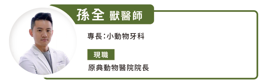 不少飼主習慣定期帶寵物洗牙去除牙結石，但要保持寵物的口腔健康，除了洗牙之外，更要進行口腔檢查。原典動物醫院院長孫全獸醫師表示，許多飼主發現家中的狗貓牙結石很多，每年帶牠們到獸醫院洗牙，但其實洗牙只是順便的清潔，檢查與治療才是麻醉下牙科重要的事情，全口X光和牙周探查都是不能省的檢查。 