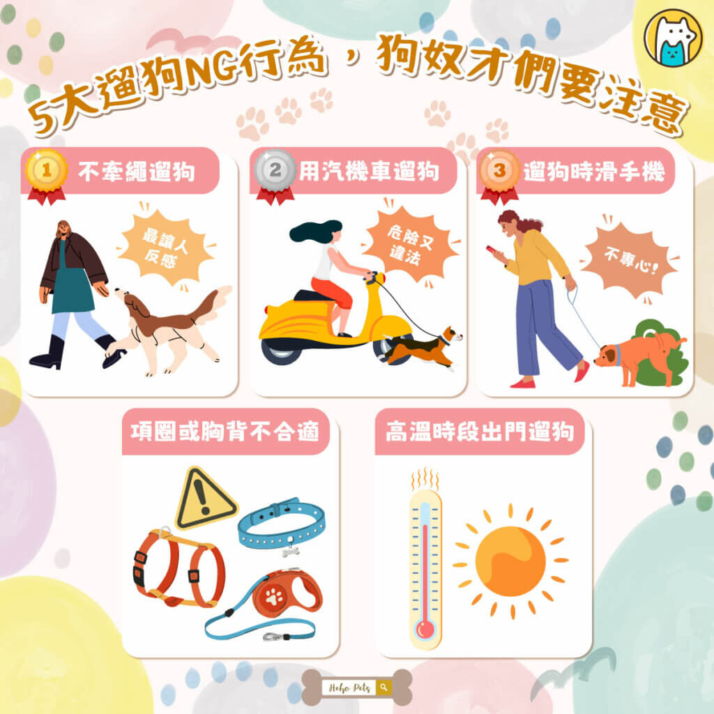 狗狗的行為，和主人日常的照顧息息相關，尤其「遛狗」是每位飼主幾乎每天都會進行的例行公事，更是影響狗狗社交和習慣養成的重要一環。不過，若在遛狗過程中有一些錯誤觀念或疏忽行為，可能不只會讓狗狗變得焦躁、失控，甚至還會危害到牠們的健康和安全。