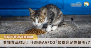 選購寵物食品時，你是否曾仔細看過包裝背後的標籤？在琳瑯滿目的貨架上，「營養充足性聲明（Nutritional Adequacy Statement）」是判斷一款食品能否作為毛孩現生命階段的主食，且具備完整均衡營養的重要依據。對犬貓來說，這項標示不僅關乎飲食均衡，更是守護健康的第一道防線。
