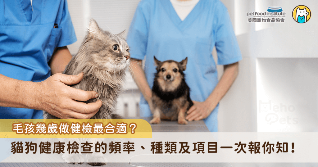 毛孩健檢全攻略:幾歲開始做?多久做一次? 健檢3大種類告訴你 貓狗老化速度遠比人類快,一般而言,人類的一年相當於毛孩的五至七年,若飼主一年帶毛孩做一次健檢,就像人類每五到七年才進行一次健檢。隨著年齡增長、器官退化,各種疾病風險也會增加。更重要的是,毛孩無法清楚表達疼痛感,尤其貓咪更常忍耐,等到飼主發覺異常時,往往已進入疾病後期。因此,健檢的意義並不是「等發現問題再檢查」,而是透過檢查提前掌握身體狀況,阻止潛在疾病惡化,確保毛孩身體健康。