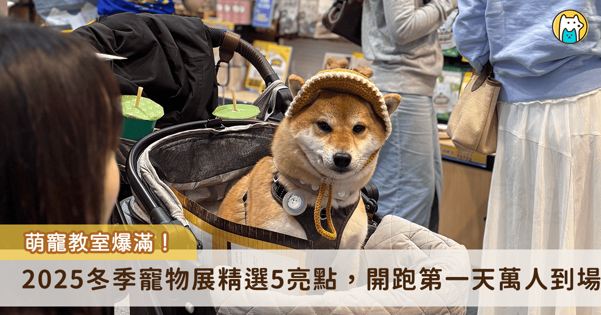2025 上聯台北國際寵物用品博覽會 (冬季展) 2025 台北貓展於 12 月 5 日至 8 日南港展覽二館盛大登場，本次集結百家品牌，還有許多精彩活動和特色攤位，開跑第一天現場已破萬人到場，小編也集結 5 個本次寵物展的精選亮點，帶大家一起來看看有哪些好逛好玩的店家。
