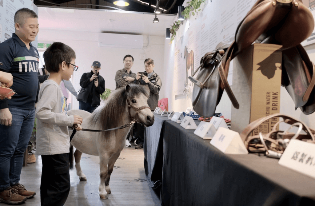 「馬年新春特展」打造動物友善城市 早療童輕撫馬兒鬃毛:牠好溫柔 迎接馬年到來,新北市動保處舉辦「以馬為媒:身心療癒的力量新春特展」,透過馬匹行為解析、醫療照護分享及多元互動體驗,引領民眾深入認識馬匹習性與動物福利理念,邀請多位專家參與推廣生命教育,傳達「動物療癒人,人也療癒動物」的關懷精神。展覽將展出至 4 月 30 日,歡迎民眾前去參觀,感受馬兒帶來的溫柔與力量。